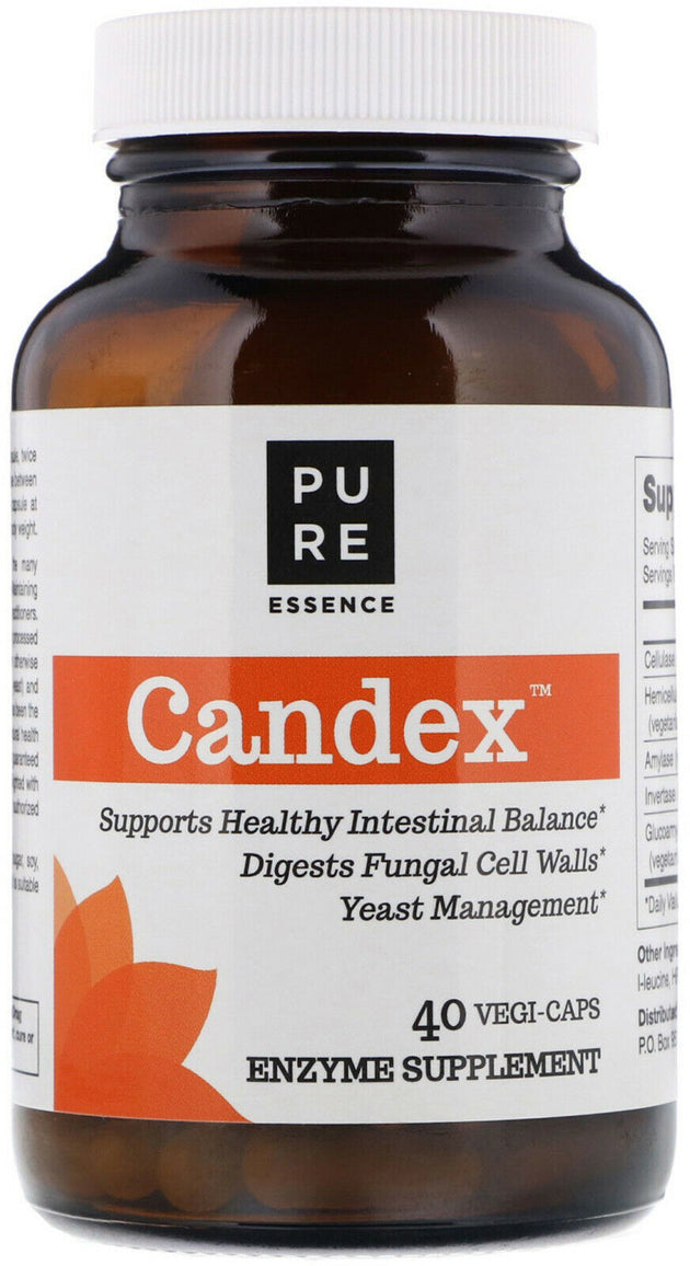 Candex™, 40 Vegitarian Capsules , Brand_Pure Essence Labs Form_Vegetarian Capsules Size_40 Caps