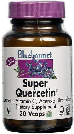 Super Quercetin®, 30 Vcaps , Brand_Bluebonnet Flavor_Unflavored Form_Vcaps Size_30 Caps