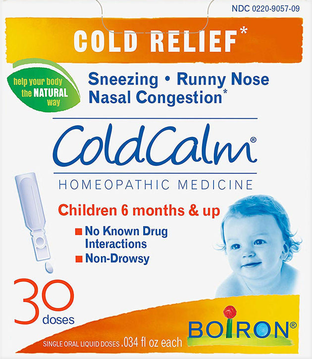 ColdCalm® Baby Liquid Cold Relief, 30 Doses (0.034 fl. oz each) , Brand_Boiron Form_Liquid Size_30 Count