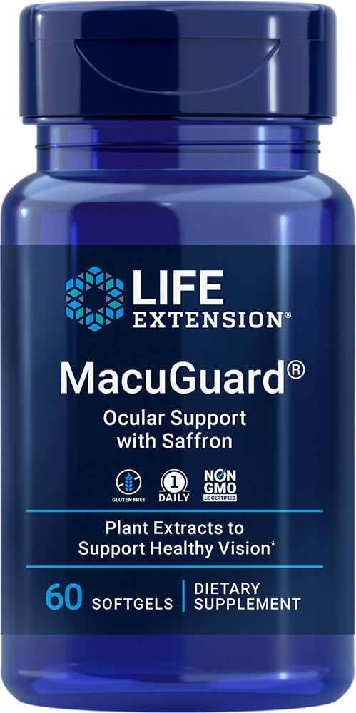 MacuGuard® Ocular Support with Saffron, 60 Softgels ,
