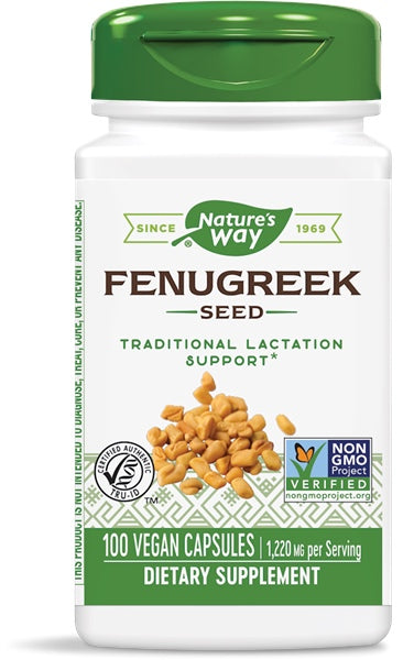 Fenugreek Seed, 100 Capsules , Brand_Nature's Way Form_Capsules Size_100 Caps
