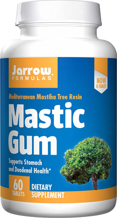 Mastic Gum, 60 Tablets , Brand_Jarrow Formulas Form_Tablets Size_60 Tabs