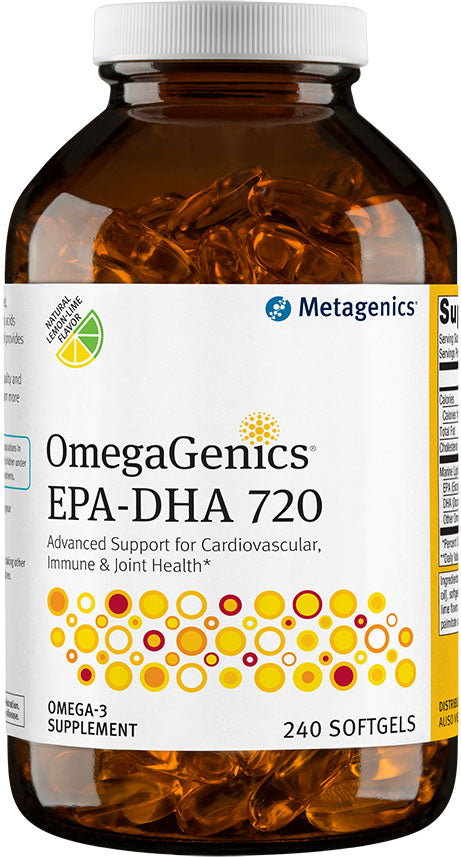 OmegaGenics® EPA-DHA 720, Lemon Flavor, 240 Softgels , Emersons Emersons-Alt