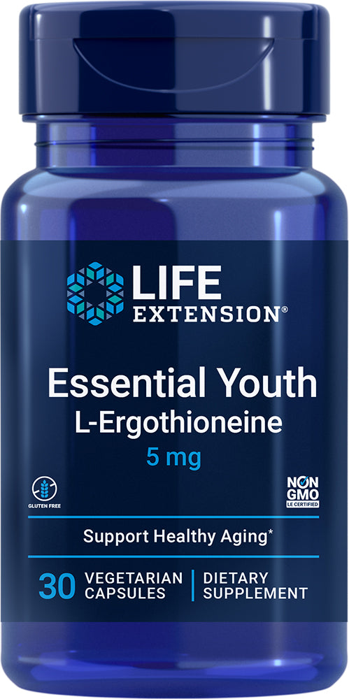 Essential Youth L-Ergothioneine, 30 Vegetarian Capsules ,