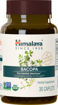 Bacopa, 1 Fl Oz (30 mL) Liquid , Brand_Banyan Botanicals Form_Liquid New Product Size_1 Fl Oz