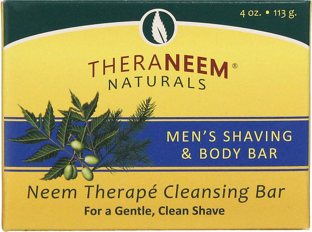 Men's Shaving & Body Bar, Neem Therapé Cleansing Bar, 4 Oz (113 g) Cleansing Bar , 20% Off - Everyday [On]