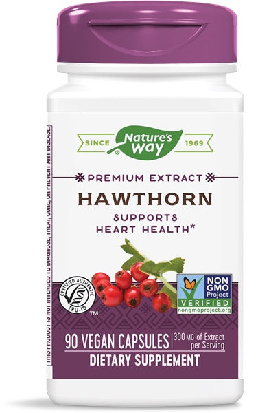 Hawthorn, 90 Capsules , Brand_Nature's Way Form_Capsules Size_90 Caps