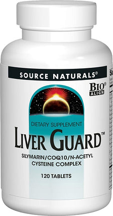 Liver Guard, 120 Tablets , Brand_Source Naturals Form_Tablets Size_120 Tabs