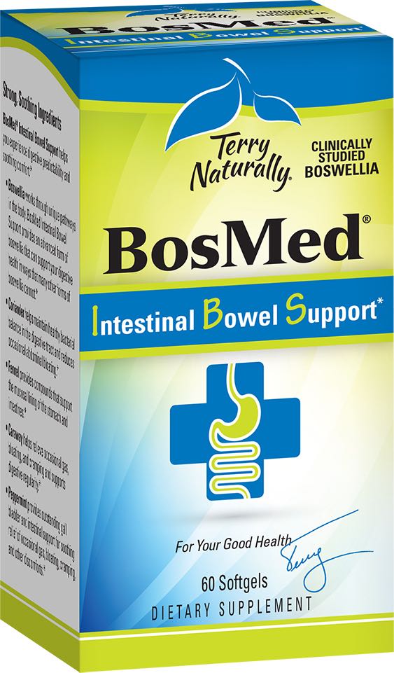 Terry Naturally BosMed Intestinal Bowel Support, 60 Softgels , Brand_Europharma Form_Softgels Size_60 Softgels