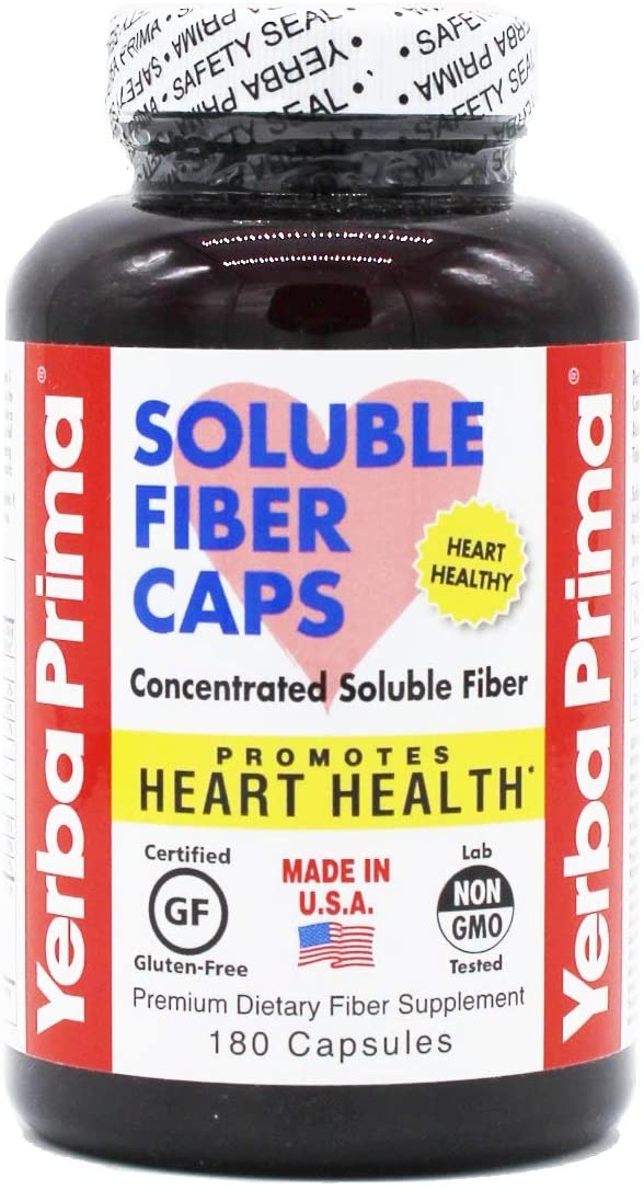 Soluble Fiber Caps, 180 Capsules , 20% Off - Everyday [On]