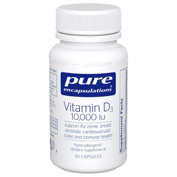 Vitamin D3 250 mcg (10,000 IU) , Pure