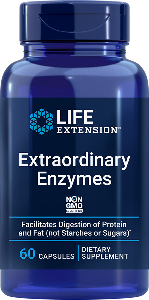 Extraordinary Enzymes, 60 Capsules ,