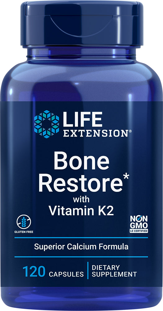 Bone Restore with Vitamin K2 not availabl in Korea, 120 Capsules ,