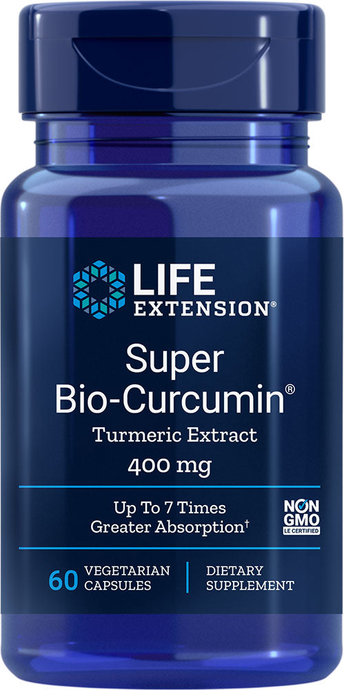 Super Bio-Curcumin® Turmeric Extract, 400 mg, 60 Vegetarian Capsules ,