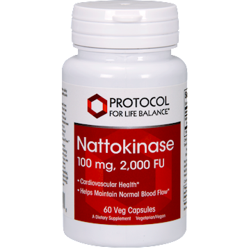 Nattokinase 100 mg, 60 vegcaps , Brand_Protocol for Life Balance caps capsules Form_Capsules Requires Consultation Size_60 Capsules