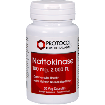 Nattokinase 100 mg, 60 vegcaps , Brand_Protocol for Life Balance Form_Capsules