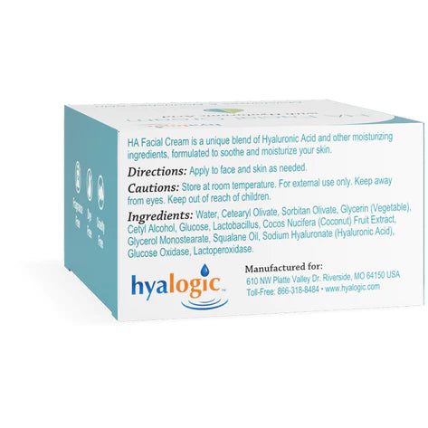Face Cream w/ Hyaluronic Acid, 2 oz , Brand_Hyalogic Form_Cream