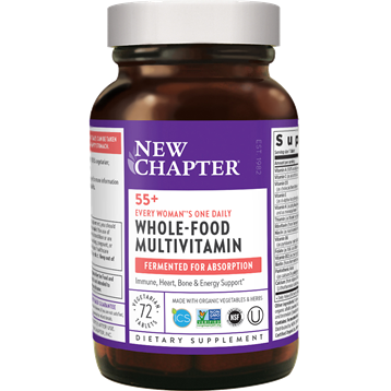 55+ Every Woman™s One Daily Multi Whole-Food Fermented Multivitamin, 72 Vegetarian Tablets ,