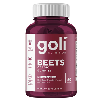 Goli Beets Cardio Gummies, 60 gummies ,