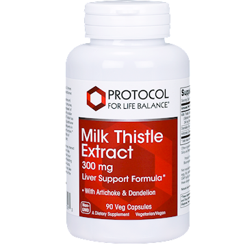 Milk Thistle Extract,300 mg, 90 vcaps , Brand_Protocol for Life Balance
