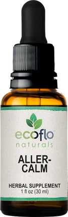 Aller-Calm, 1 Fl Oz (30 mL) Liquid , BOGO Mix and Match BOGO Sale Brand_Ecoflo Naturals Ecoflo Immune Product Form_Liquid Size_1 Fl Oz