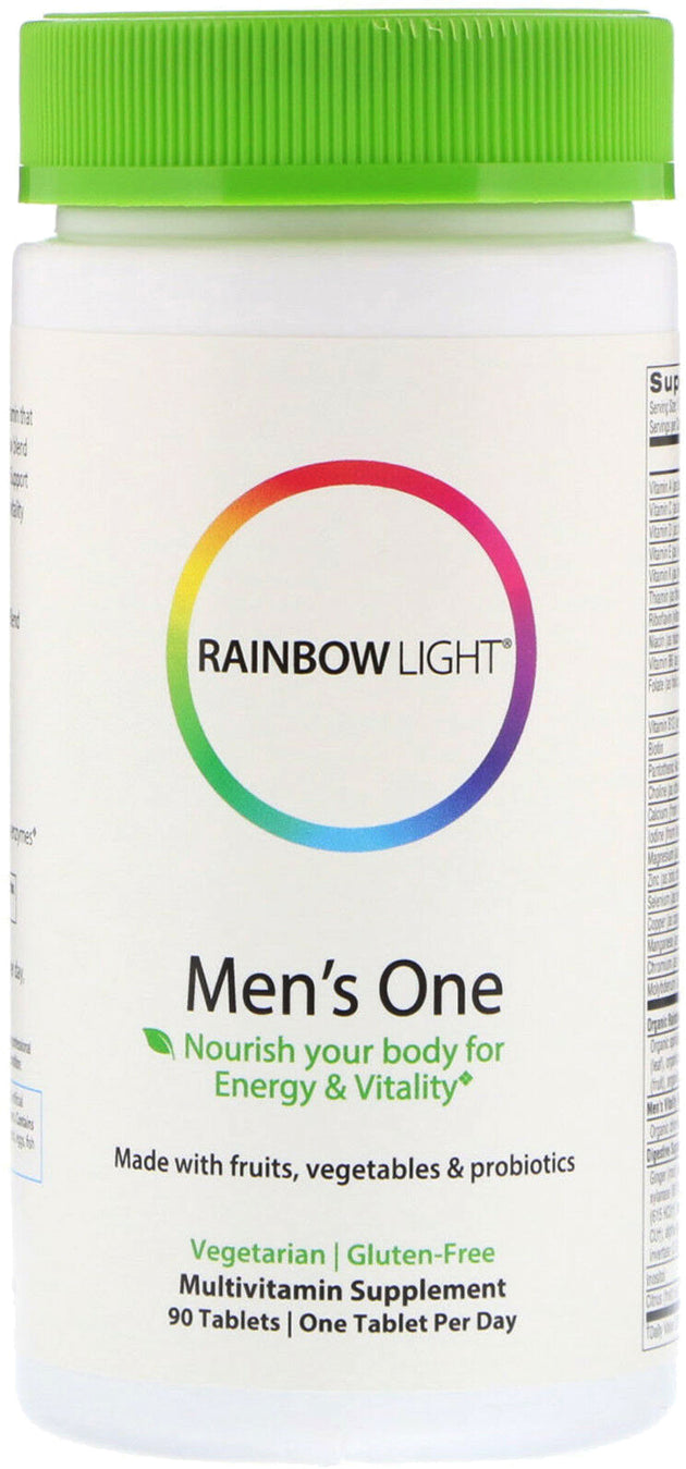 Men's One, 90 Tablets , Brand_Rainbow Light Form_Tablets Size_90 Tabs