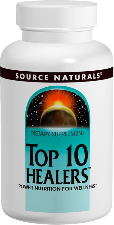 Top 10 Healers™, 60 Tablets , Brand_Source Naturals Form_Tablets Size_60 Tabs