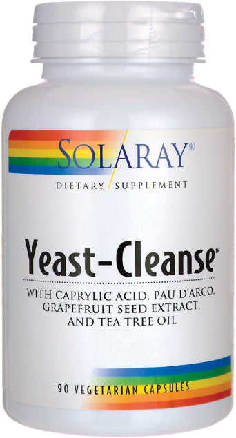 Yeast-Cleanse™, 90 Capsules , Brand_Solaray Form_Capsules Size_90 Caps