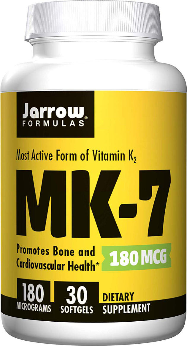 MK-7, 180 mcg, 30 Softgels ,