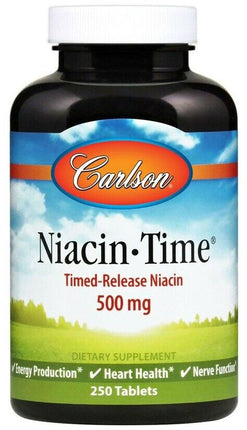 Niacin-Time, 500 mg, 250 Tablets