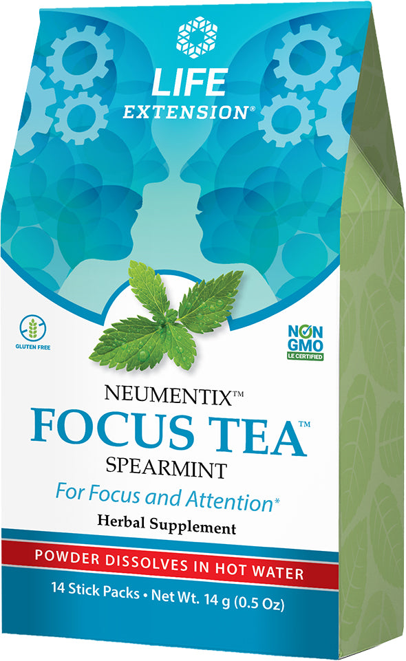 FOCUS TEA™ (Spearmint), 14 Packets ,