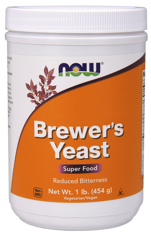 Brewer's Yeast Powder, 1 lb. , Brand_NOW Foods Form_Powder Size_1 Lbs