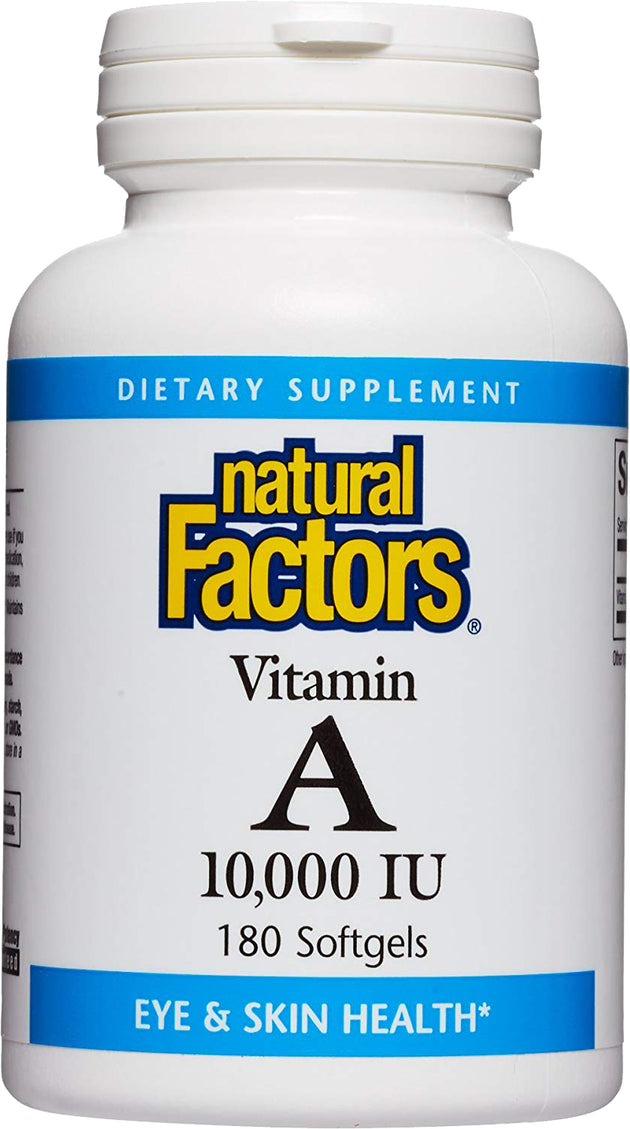 Vitamin A, 10000 IU, 180 Softgels , 20% Off - Everyday [On]
