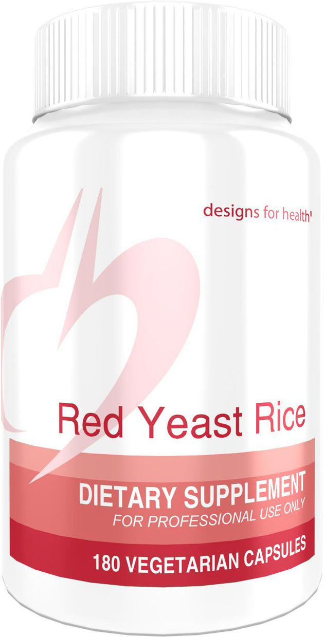 Red Yeast Rice, 180 Vegetarian Capsules , Brand_Designs for Health Form_Vegetarian Capsules Size_180 Caps