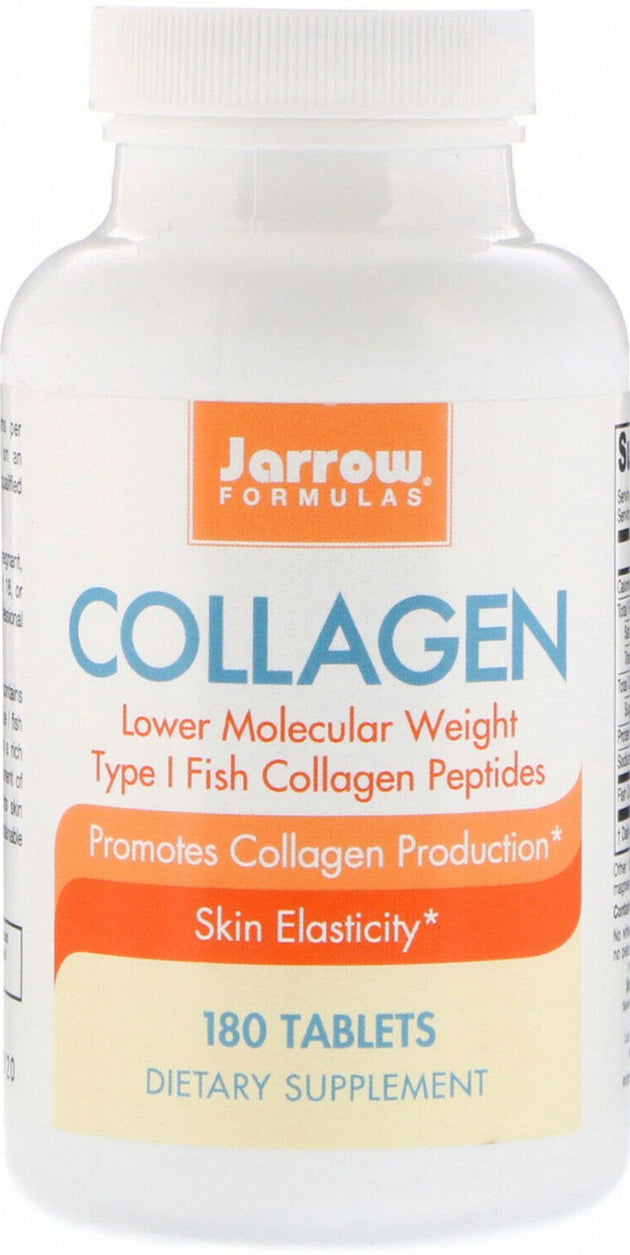 Collagen, 180 Tablets , Brand_Jarrow Formulas Form_Tablets Size_180 Tabs