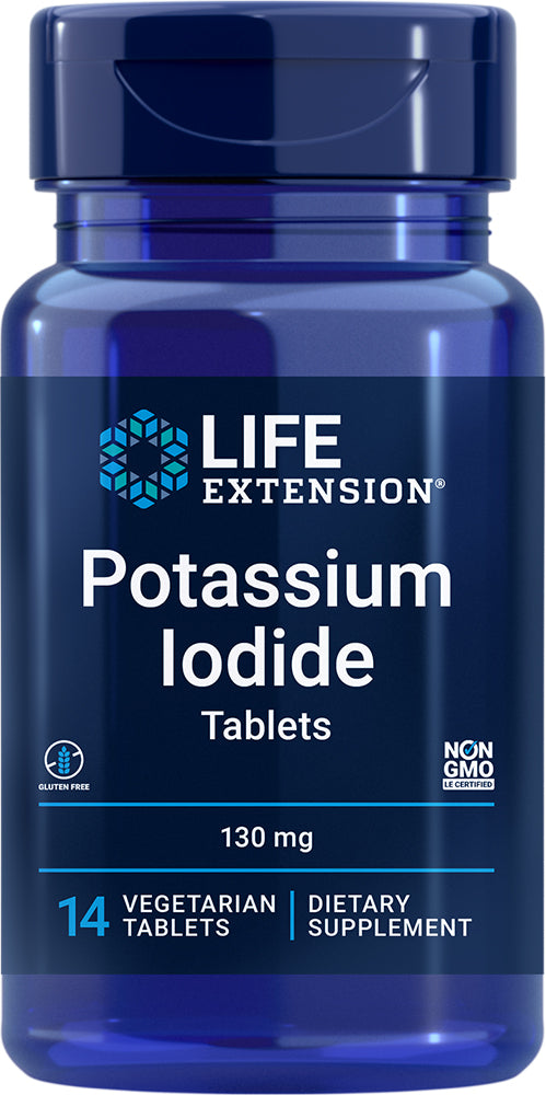 Potassium Iodide Tablets , 14 Vegetarian Tablets ,