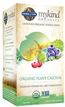 Plant Calcium Organic 90 tabs , Brand_Garden of Life Form_Tablets