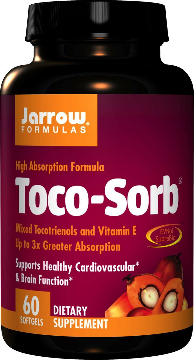 Toco-Sorb with Mixed Tocotrienols and Vitamin E, 60 Softgels ,