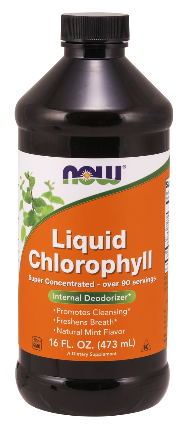 Chlorophyll Liquid, 16 fl oz. , Brand_NOW Foods Form_Liquid Size_16 Fl Oz