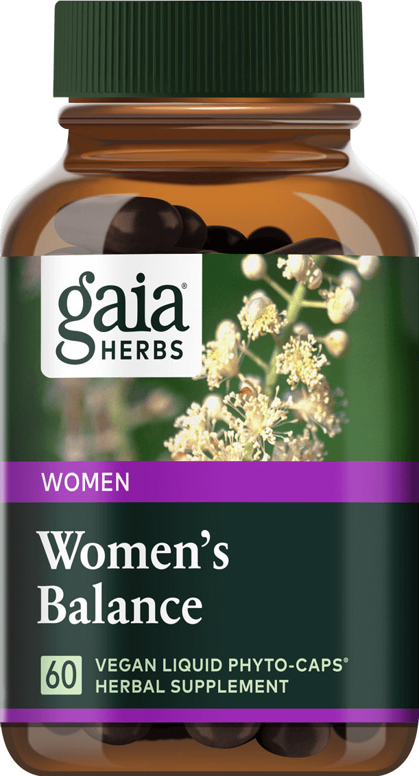 Women's Balance, 60 Vegan Liquid Phytocaps , Brand_Gaia Herbs Form_Vegan Liquid Phytocaps Size_60 Softgels