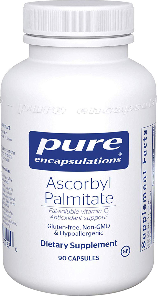 Ascorbyl Palmitate, 90 Capsules , Brand_Pure Encapsulations Form_Capsules Not Emersons Size_90 Caps