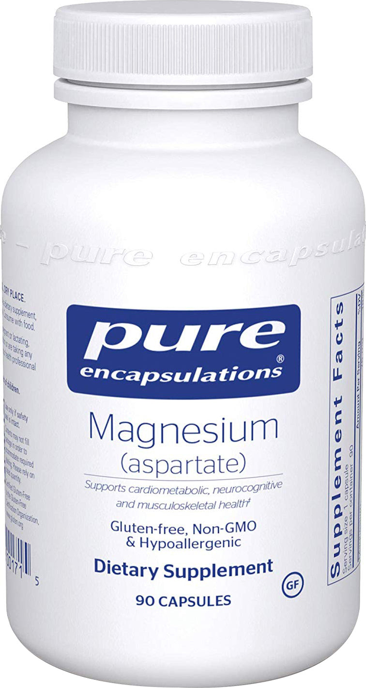 Potassium Magnesium (aspartate), 90 Capsules , Brand_Pure Encapsulations caps Form_Capsules Not Emersons Size_90 Caps