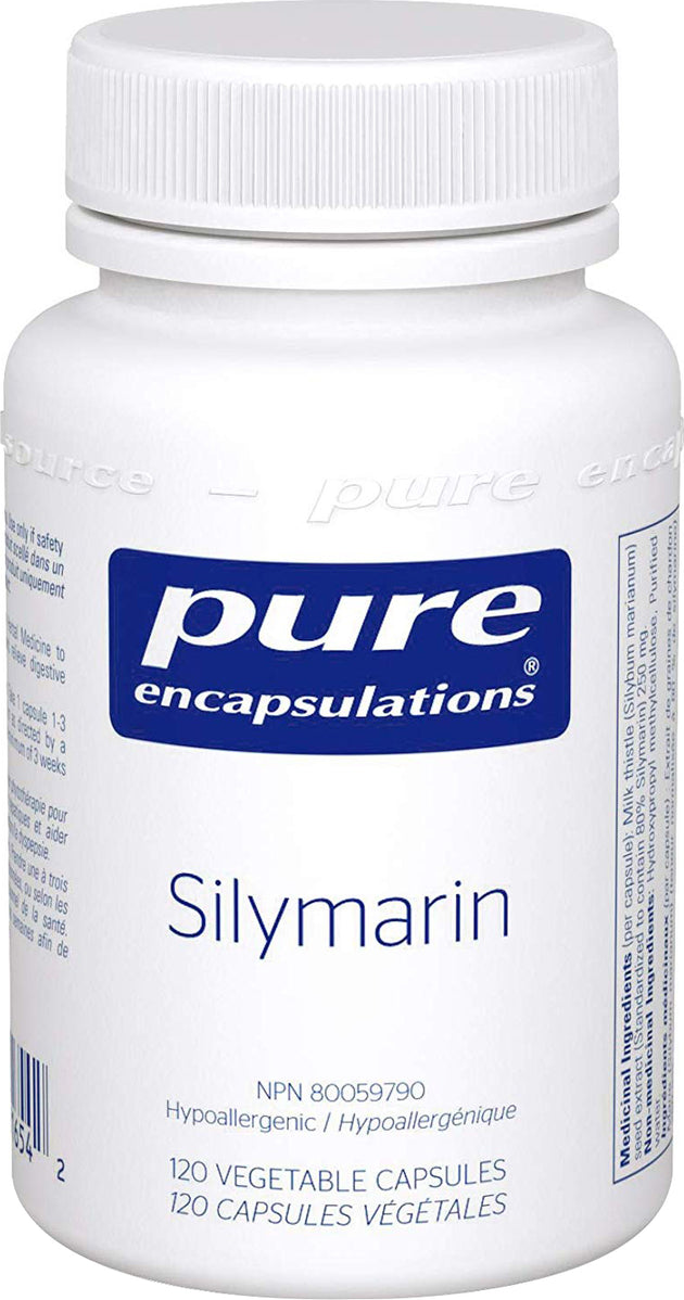 Silymarin, 120 Capsules , Brand_Pure Encapsulations Form_Capsules Not Emersons Size_120 Caps