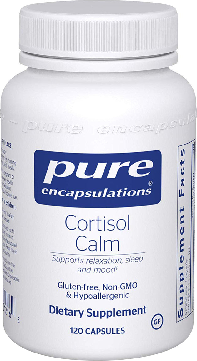 Cortisol Calm‡, 120 Capsules , Brand_Pure Encapsulations Form_Capsules Not Emersons Size_120 Caps
