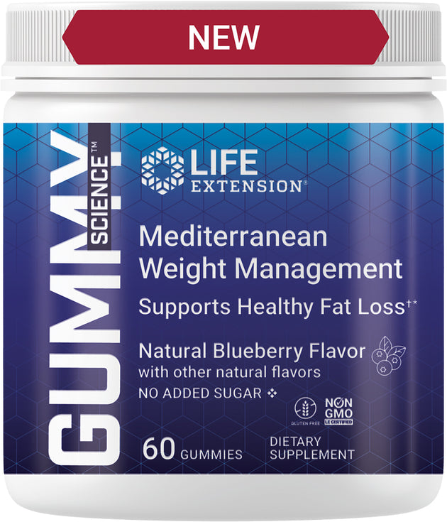 Gummy Science™ Mediterranean Weight Management, 60 Gummies ,