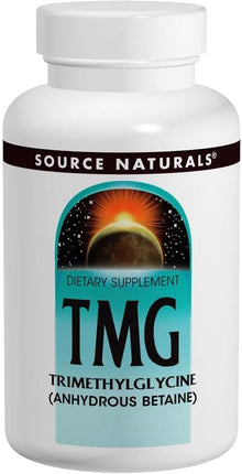 Tmg Trimethylglycine 750 mg, 120 Tablets , Brand_Source Naturals Potency_750 mg Size_120 Tabs