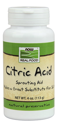 Citric Acid, 4 oz. , Brand_NOW Foods Form_Powder Size_4 Oz
