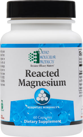 Reacted Magnesium, 60 Capsules , Brand_Ortho Molecular Form_Capsules Requires Consultation Size_60 Caps