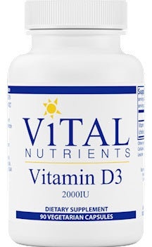 Vitamin D3 2000 IU 90 vcaps