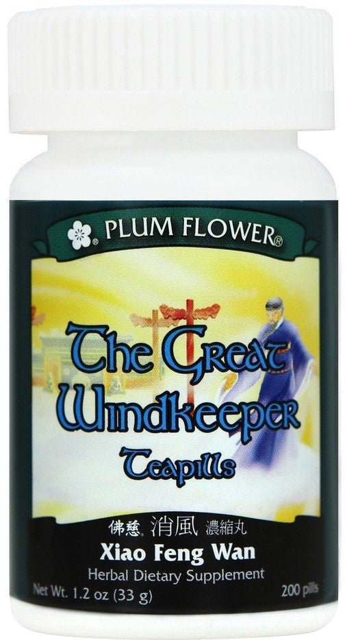 The Great Windkeeper - Xiao Feng Wan - Teapills, 200 Capsules , Brand_Plum Flower Form_Capsules Size_200 Caps